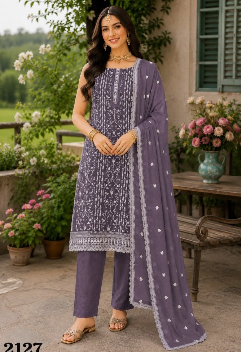 Lavender Crush Salwar Suit